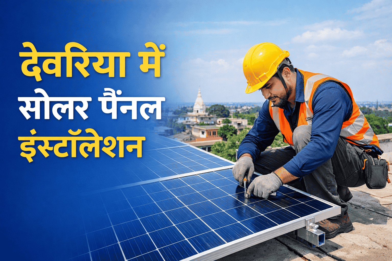 देवरिया में सोलर पैनल इंस्टॉलेशन | Solar Panel Installation Deoria | Solar Subsidy UP
